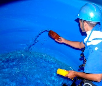 Limpeza de caixas d'água e reservatórios